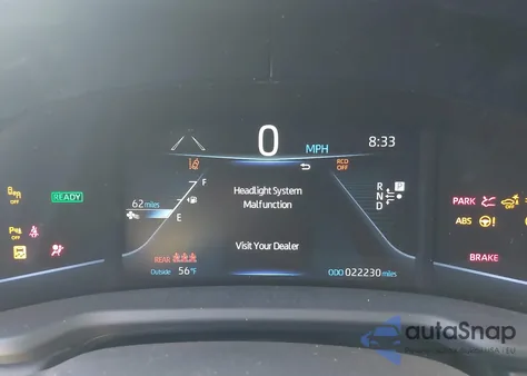 2023 Toyota Mirai Xle из США, поврежденный, VIN JTDAAAAA1PA009342